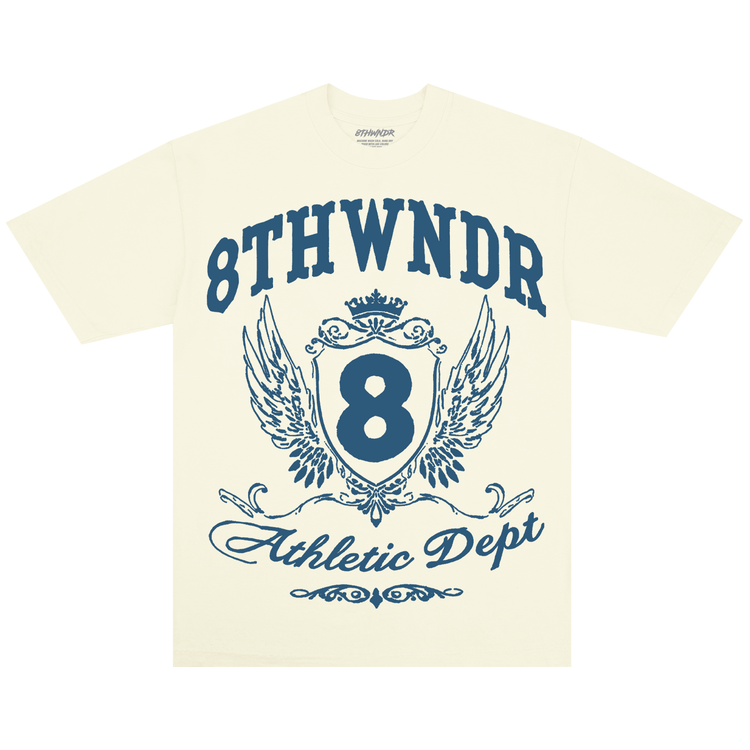 ATHLETIC DEPT TEE CREAM