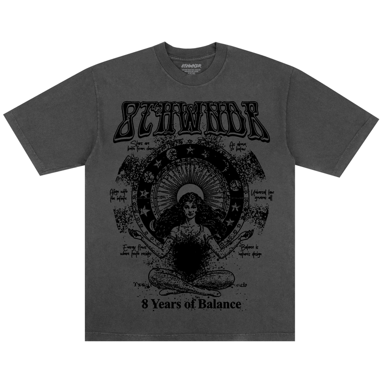 BALANCE V2 TEE VINTAGE BLACK