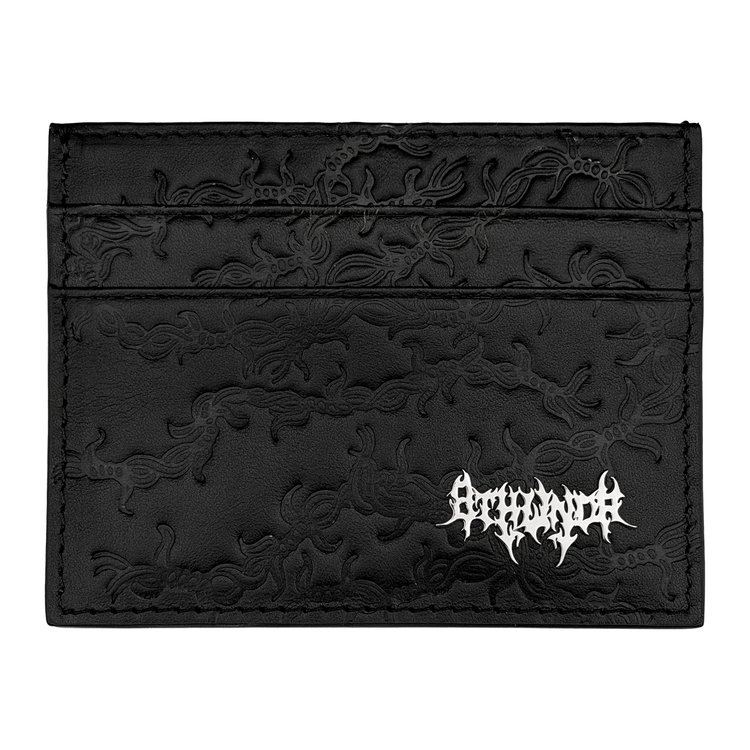 BARBED WIRE CARDHOLDER BLACK