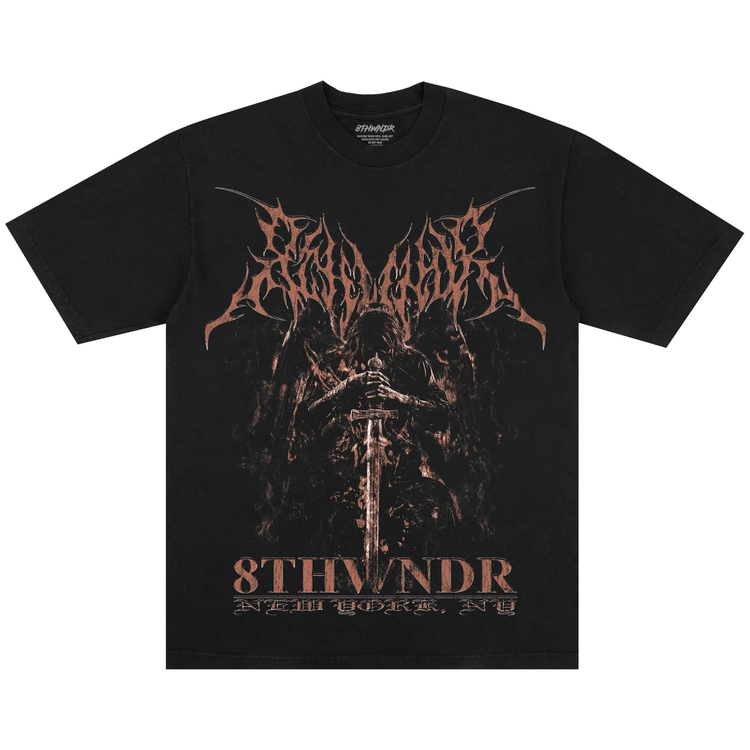 BLADE OF NY TEE BLACK