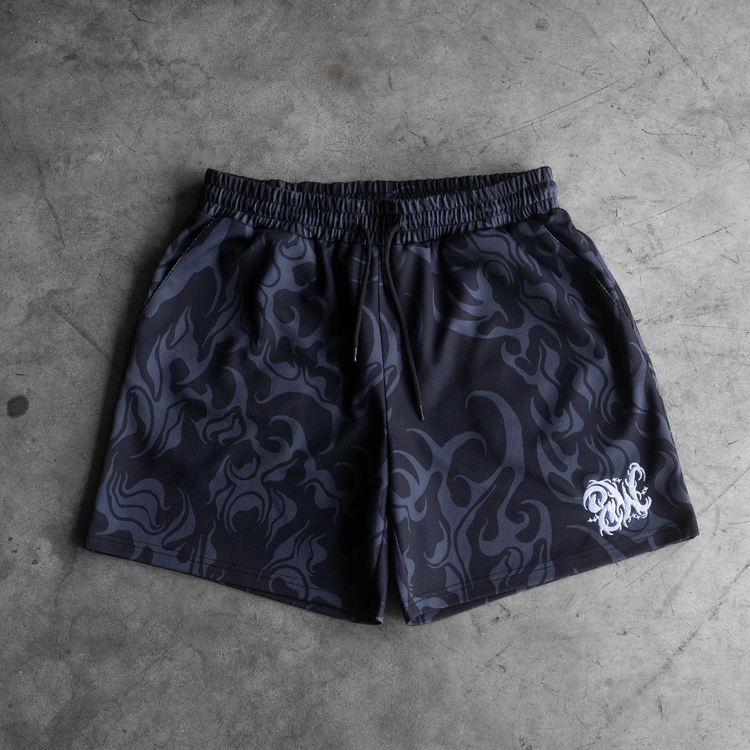 8W MESH SHORTS BLACK