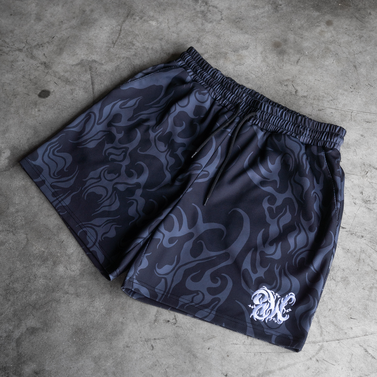 8W MESH SHORTS BLACK