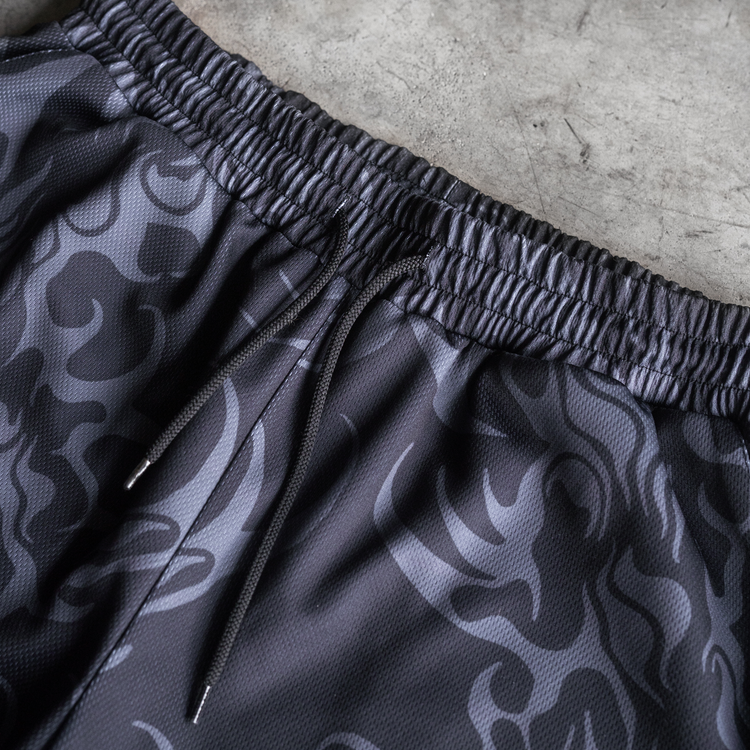 8W MESH SHORTS BLACK