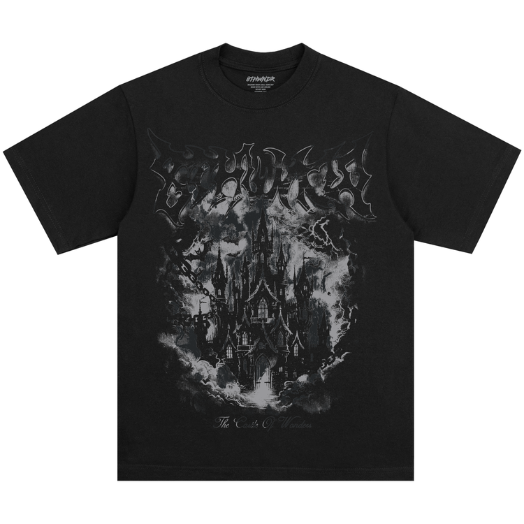 CASTLE OF WONDER TEE BLACK