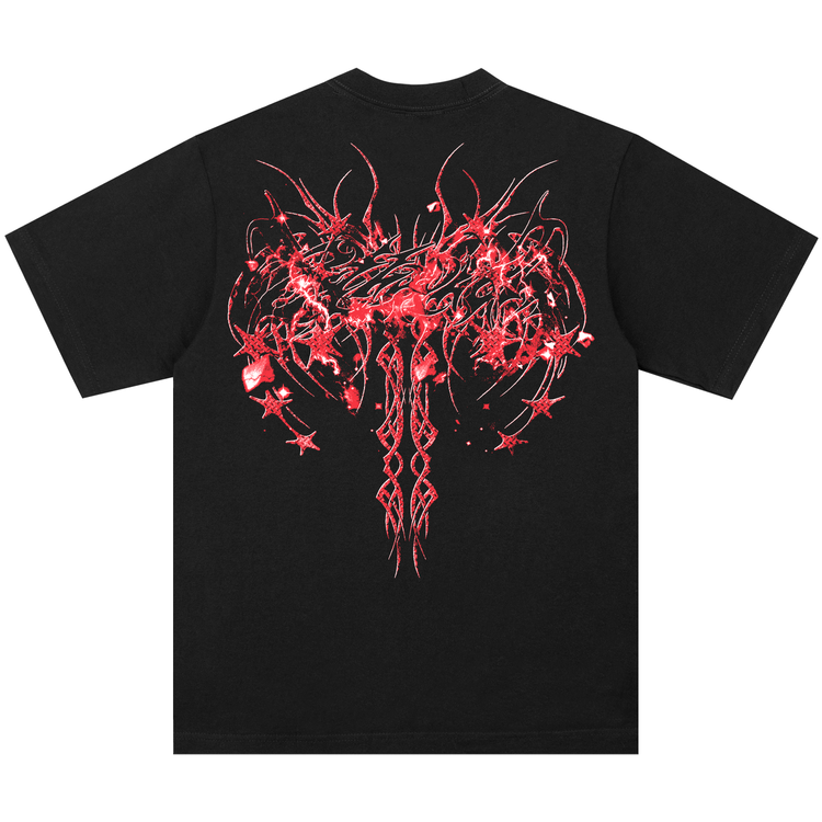 CYBERSPINE TEE BLACK