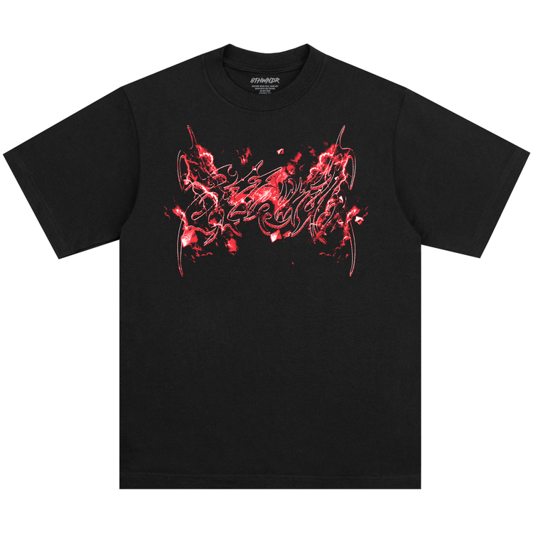 CYBERSPINE TEE BLACK