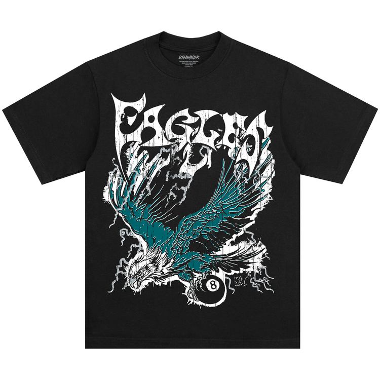 EAGLES TEE BLACK