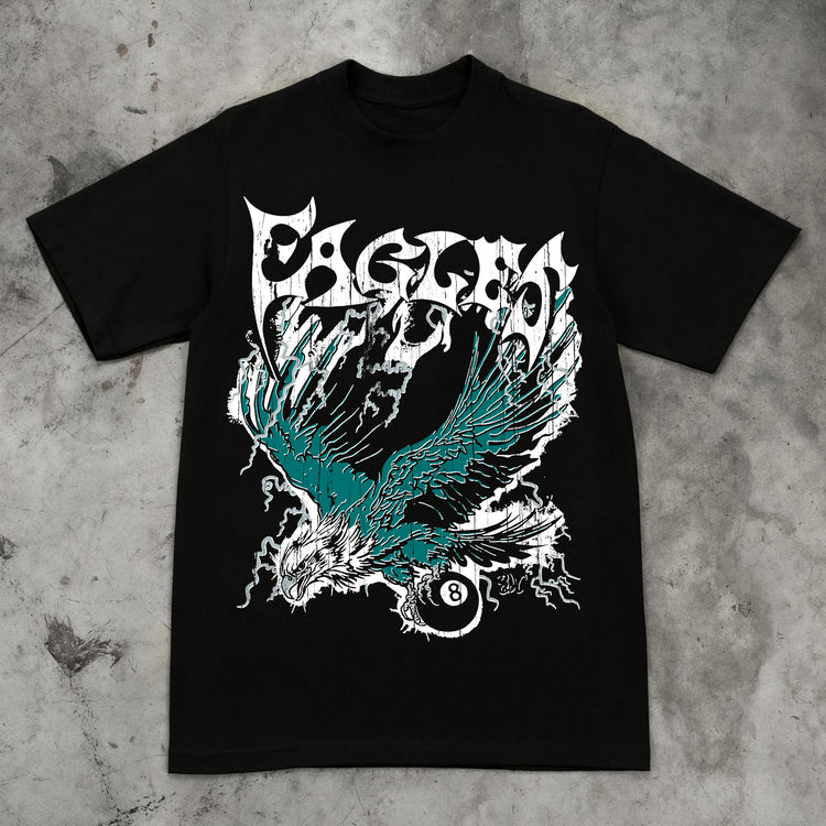EAGLES TEE BLACK