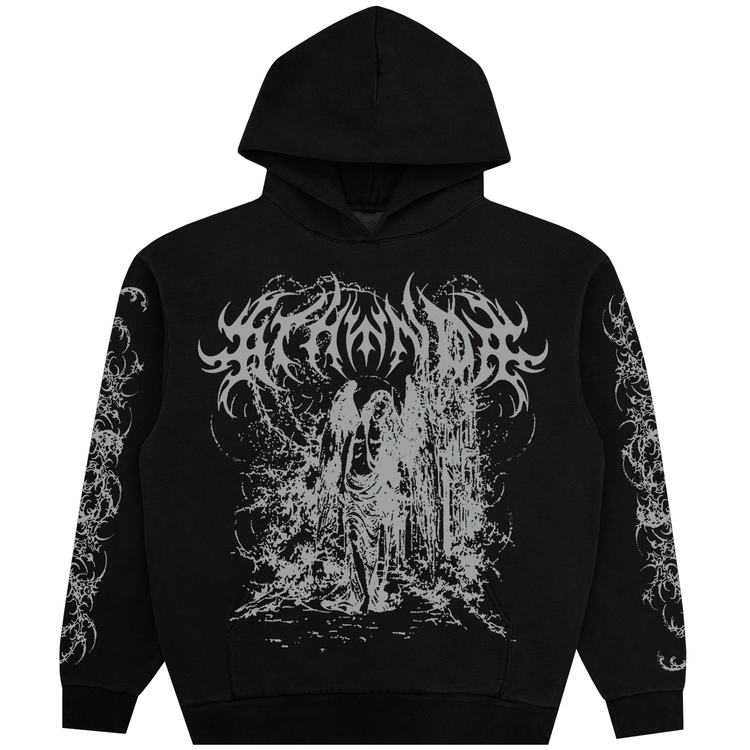FALLEN ANGEL HOODIE BLACK