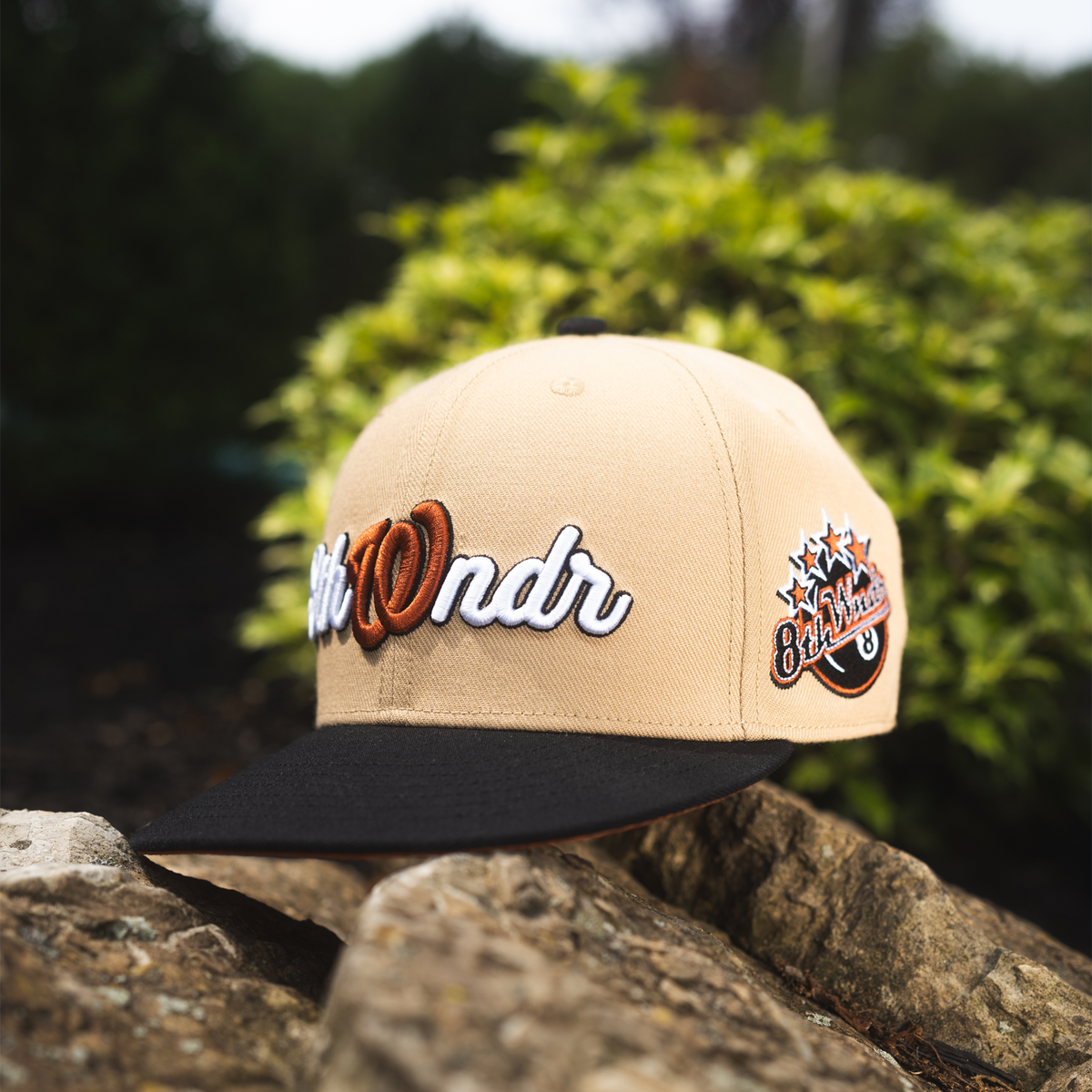 FITTED HAT COPPER / BLACK