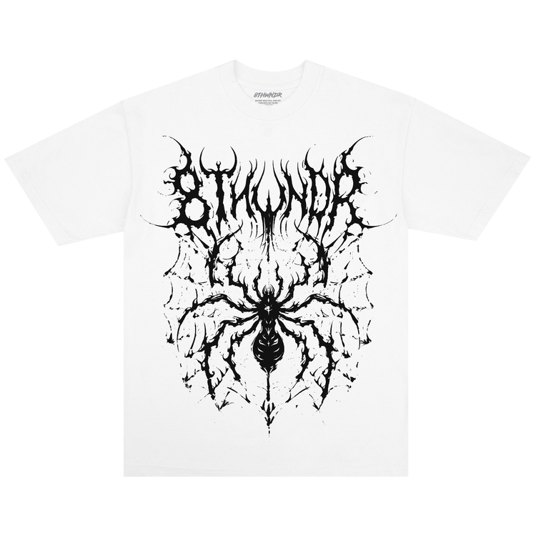 HALLOW SPIDER TEE WHITE