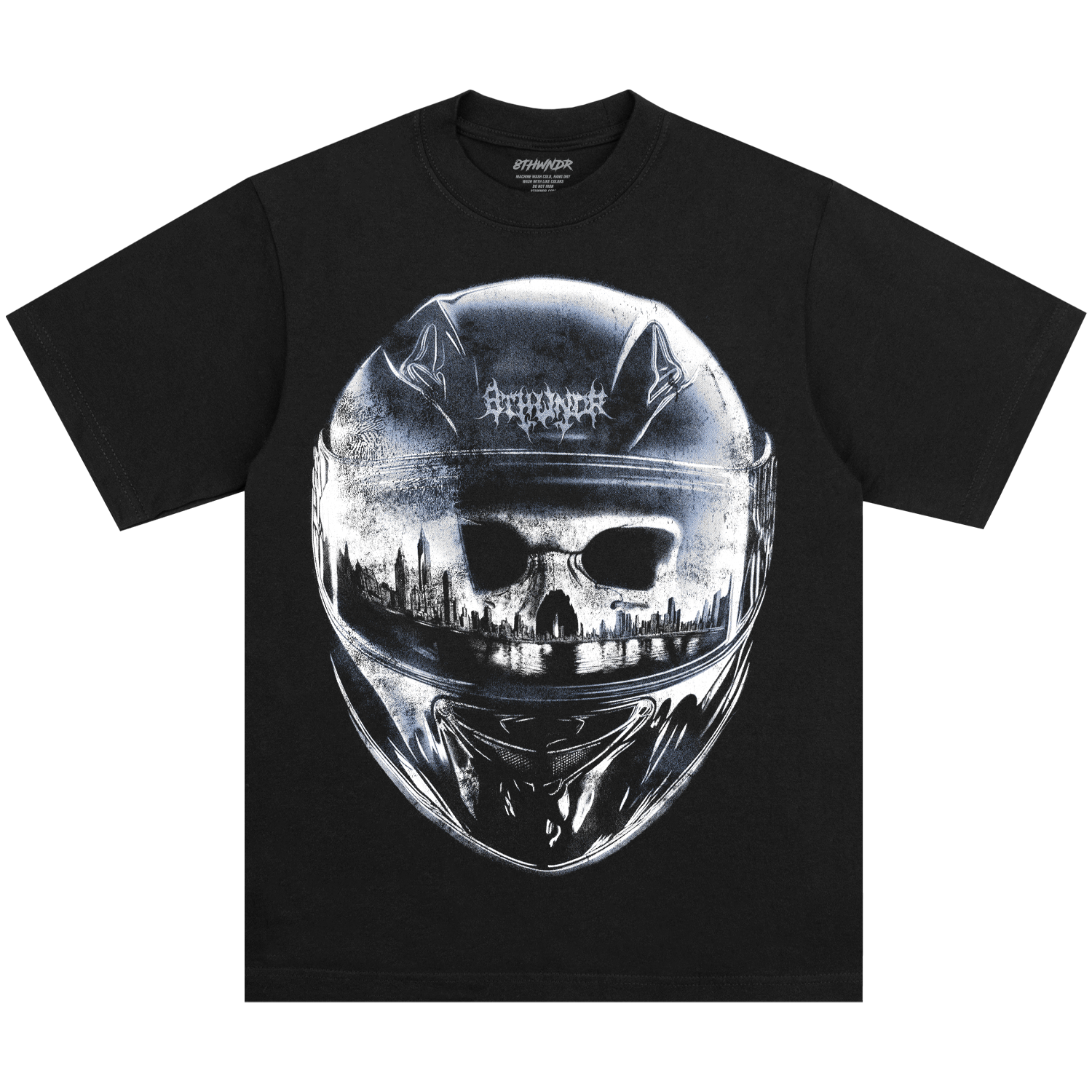 【TILLDAWN】TILLDAWN X TEST ARTIFACT PROTOTYPE TEE BLACK Silver Bullets T-Shirt – mid high market