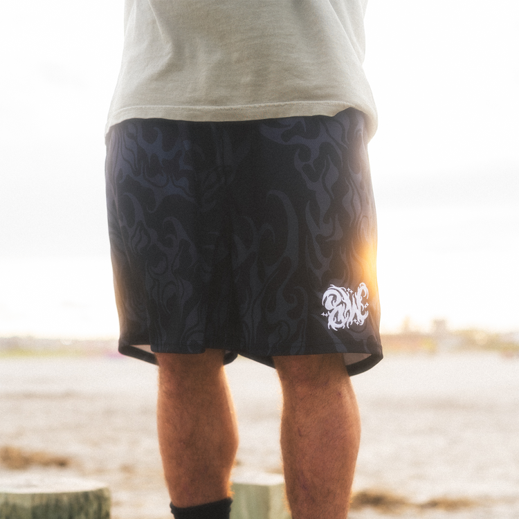8W MESH SHORTS BLACK