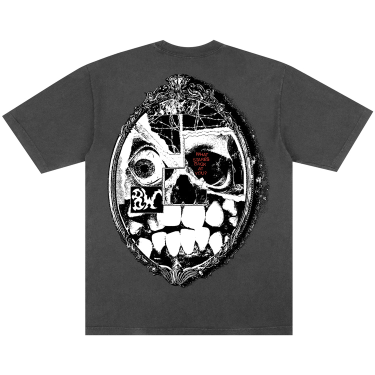MIRROR TEE VINTAGE BLACK