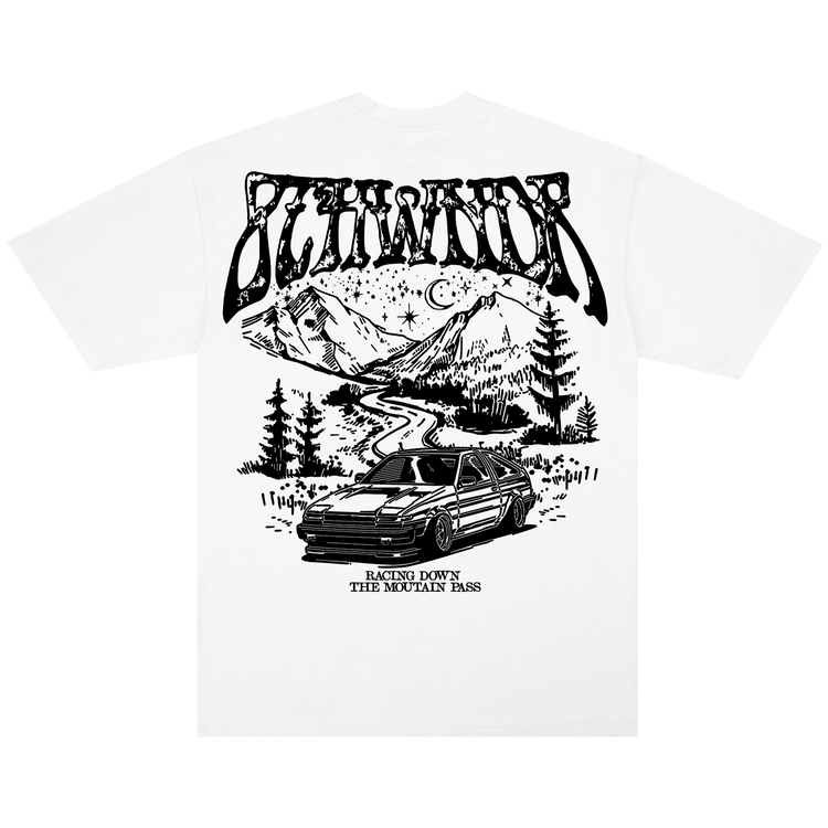MOUNTAIN PASS TEE WHITE