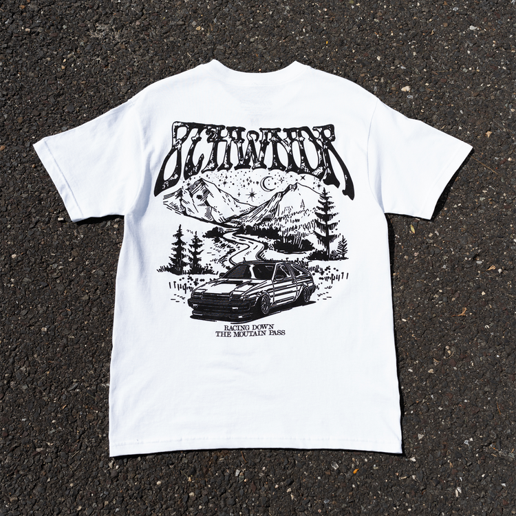 MOUNTAIN PASS TEE WHITE