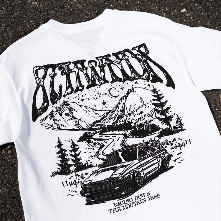 MOUNTAIN PASS TEE WHITE