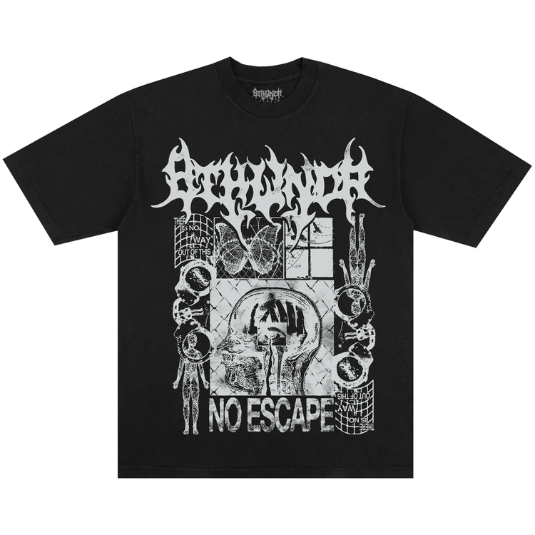 NO ESCAPE TEE BLACK