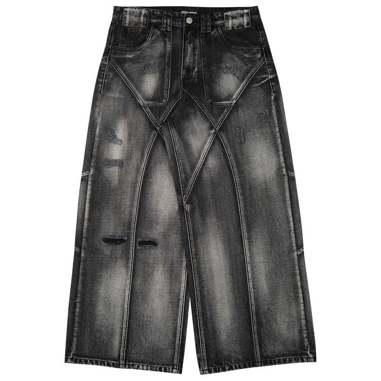 OBSIDIAN BAGGY JEANS BLACK