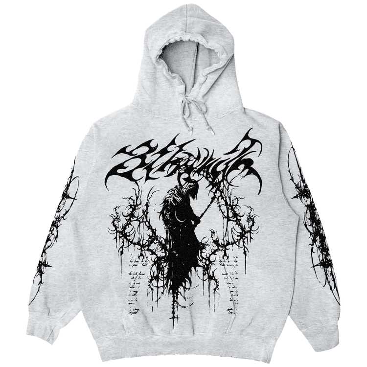 SCRIPTURE REAPER HOODIE GREY