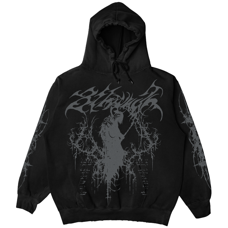 SCRIPTURE REAPER HOODIE BLACK