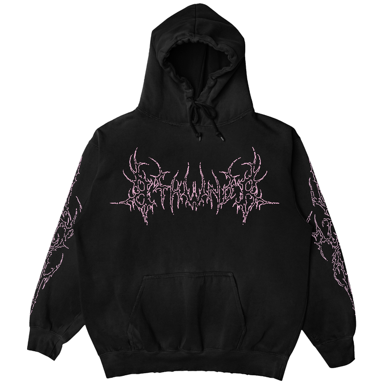 SIGIL ANGEL HOODIE BLACK