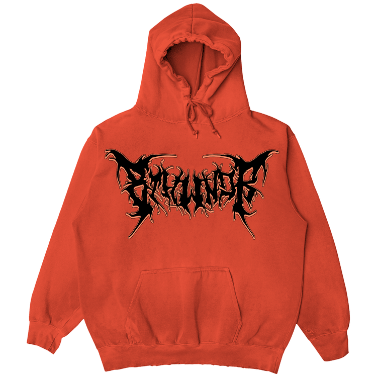 SPIKE HOODIE ORANGE