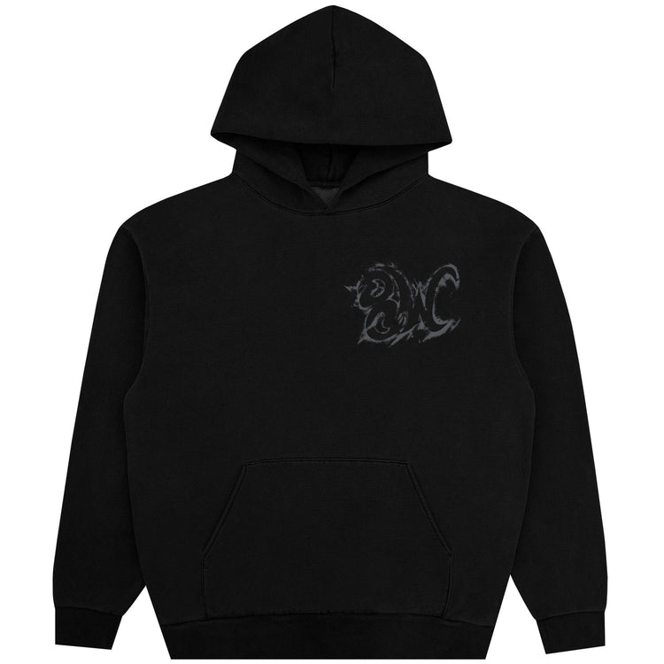 STEEL FRONTIER HOODIE BLACK