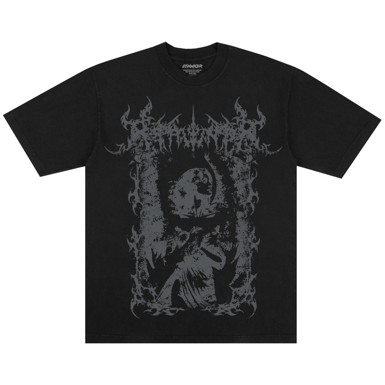 TRIBAL ANGEL TEE BLACK