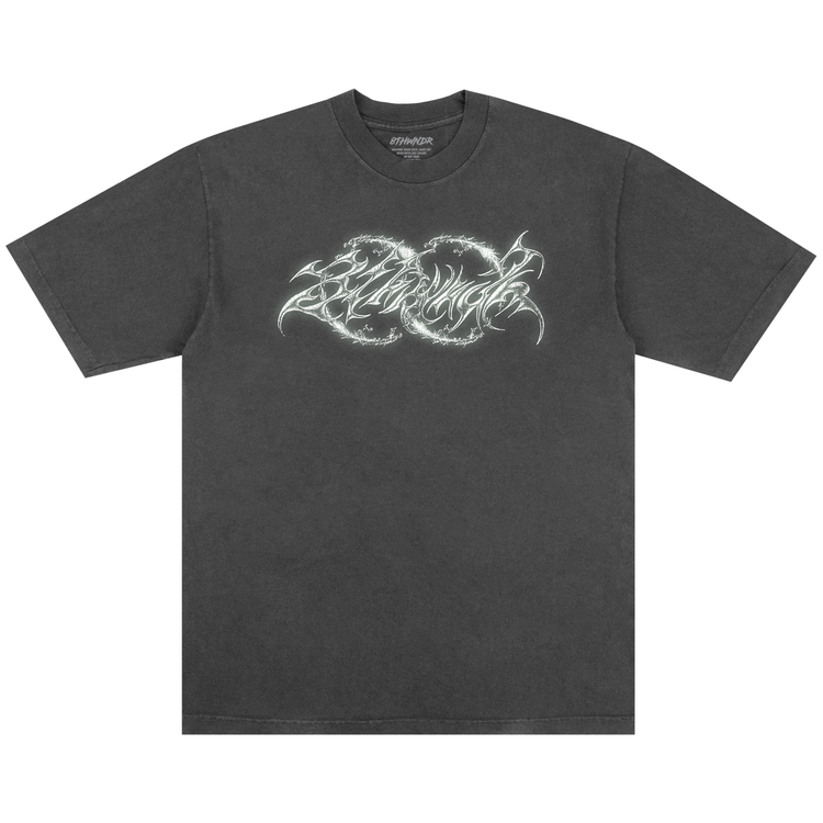 GLOW IN THE DARK WATCH TEE VINTAGE BLACK