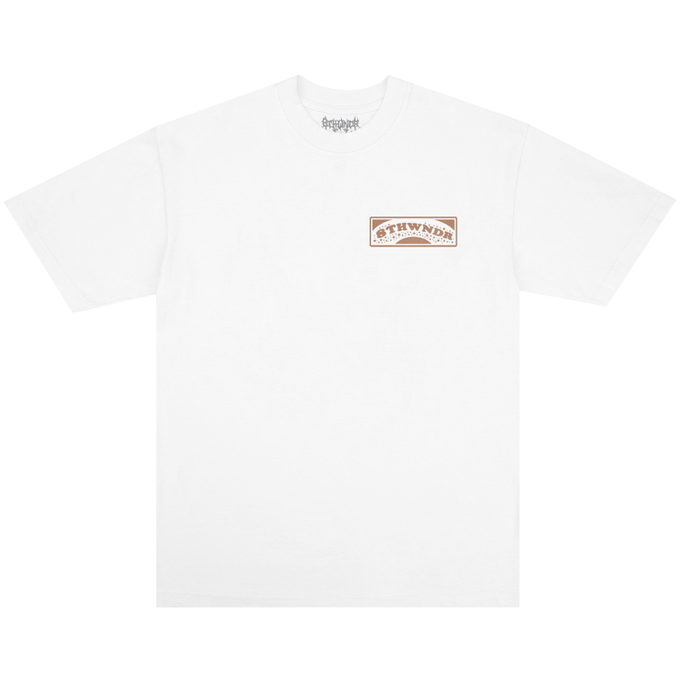 ONE WISH WONDER TEE WHITE — white background front