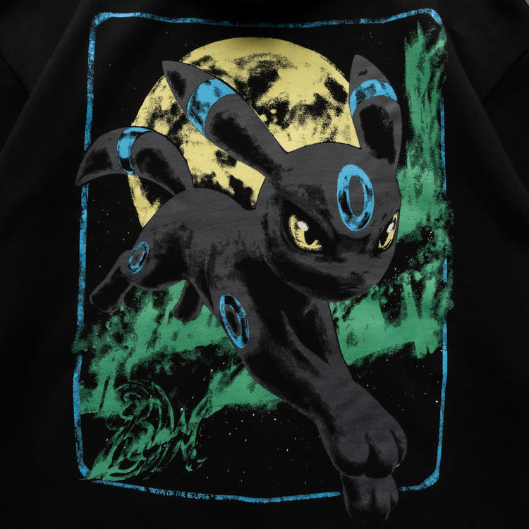 MOONBREON HOODIE BLACK