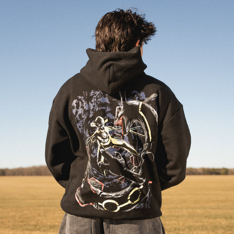 EMERALD HOODIE BLACK