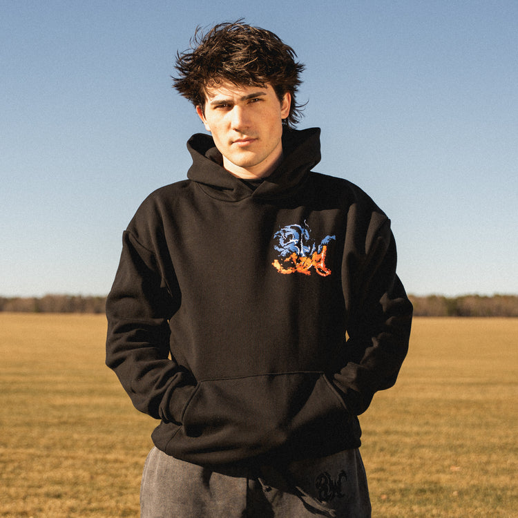UNOVA HOODIE BLACK