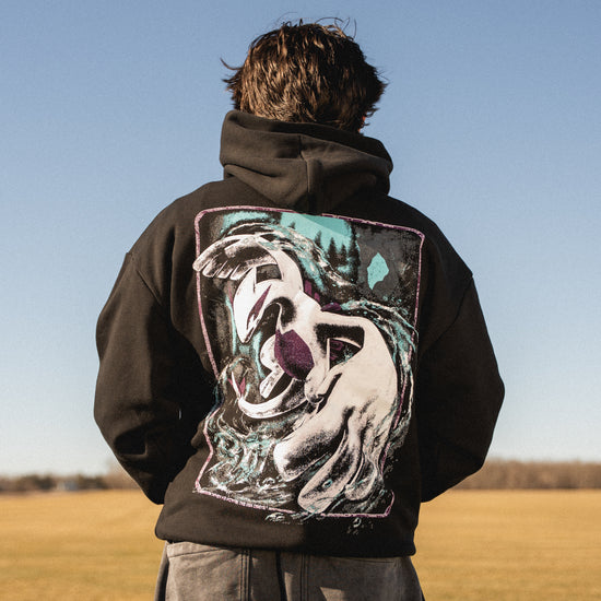 SOULS ソウルズ Wフードプルパーカー 3XL 黒 8THWNDR