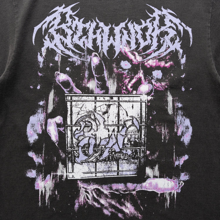 THROUGH THE GLASS TEE VINTAGE BLACK