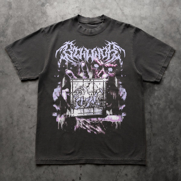 THROUGH THE GLASS TEE VINTAGE BLACK - Second Image