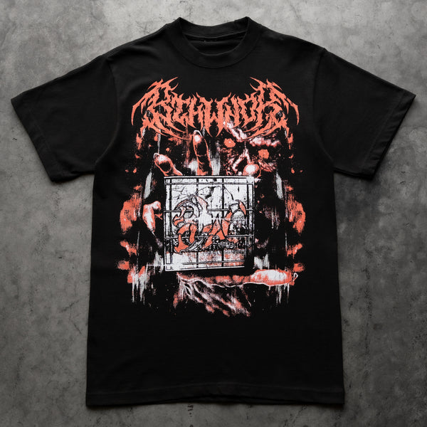 THROUGH THE GLASS TEE BLACK - Second Image