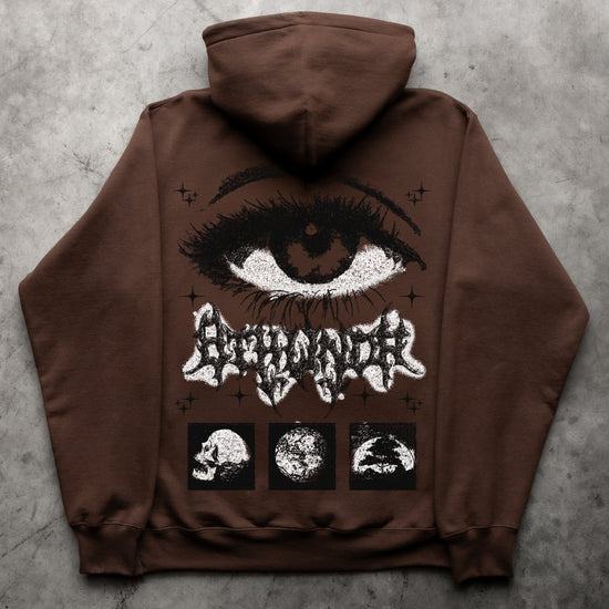 EYE HOODIE BROWN