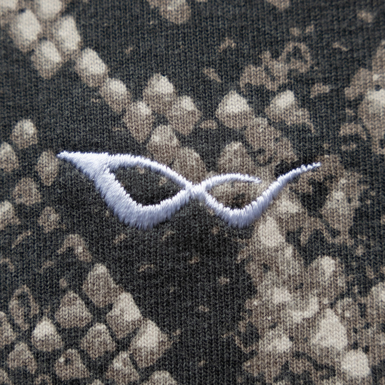 BASIC EMBROIDERED TEE RATTLESNAKE