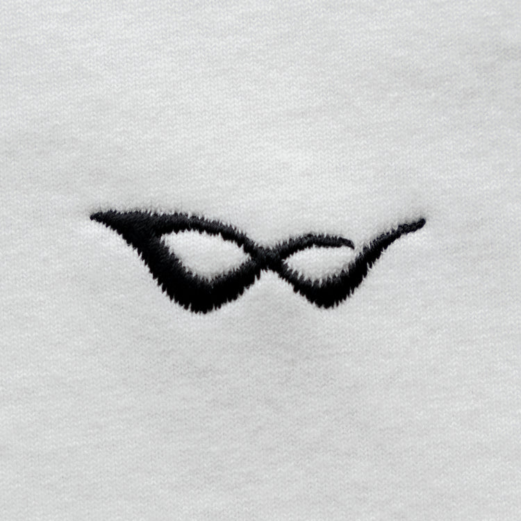 BASIC EMBROIDERED TEE WHITE