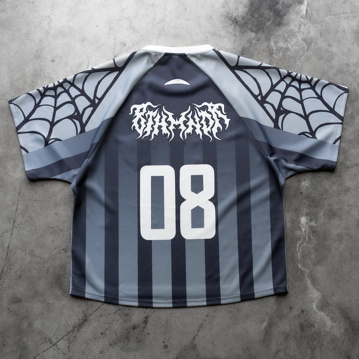 WEB SOCCER JERSEY GREY