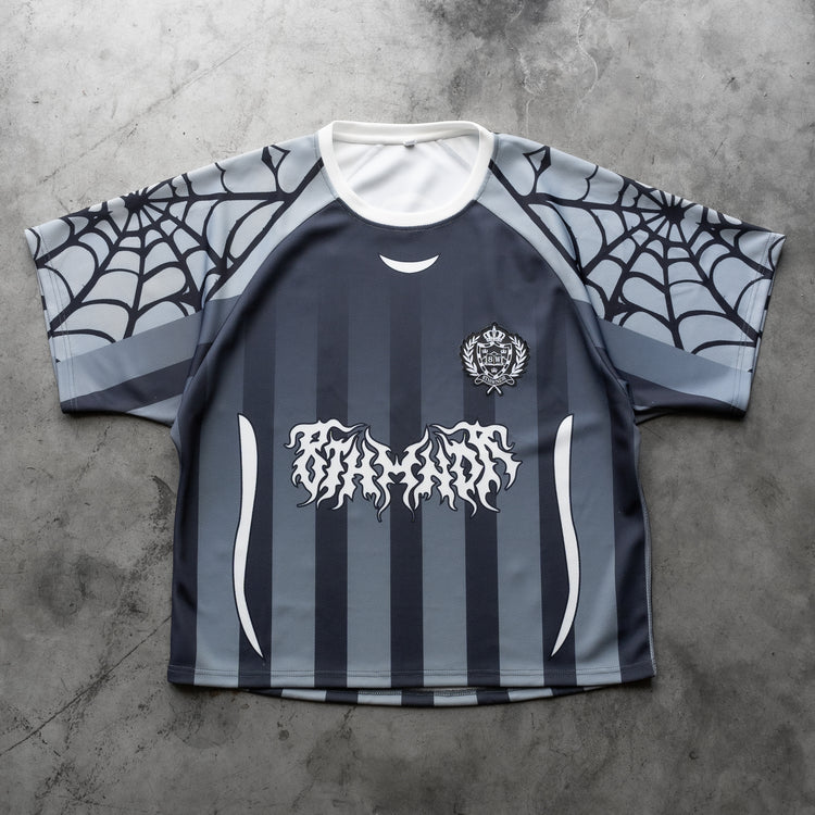 WEB SOCCER JERSEY GREY