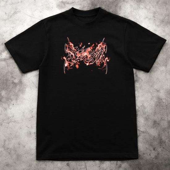 CYBERSPINE TEE BLACK
