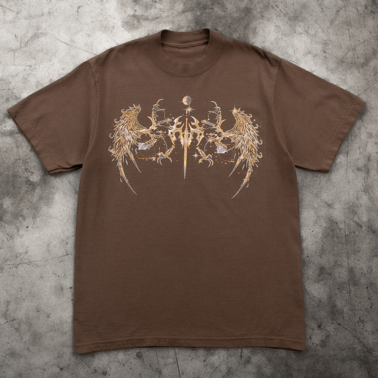 CYBERHEAVEN V3 TEE MOCHA