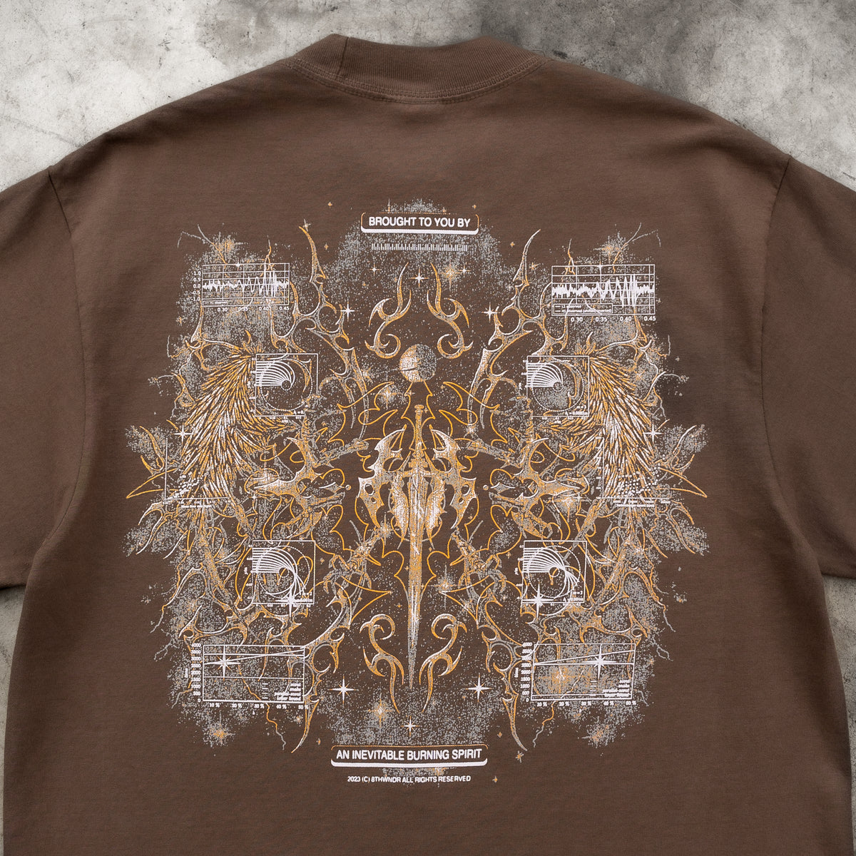 CYBERHEAVEN V3 TEE MOCHA