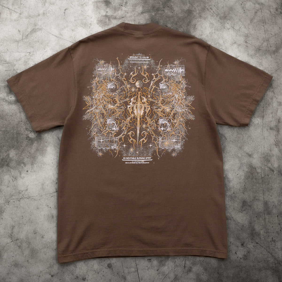 CYBERHEAVEN V3 TEE MOCHA