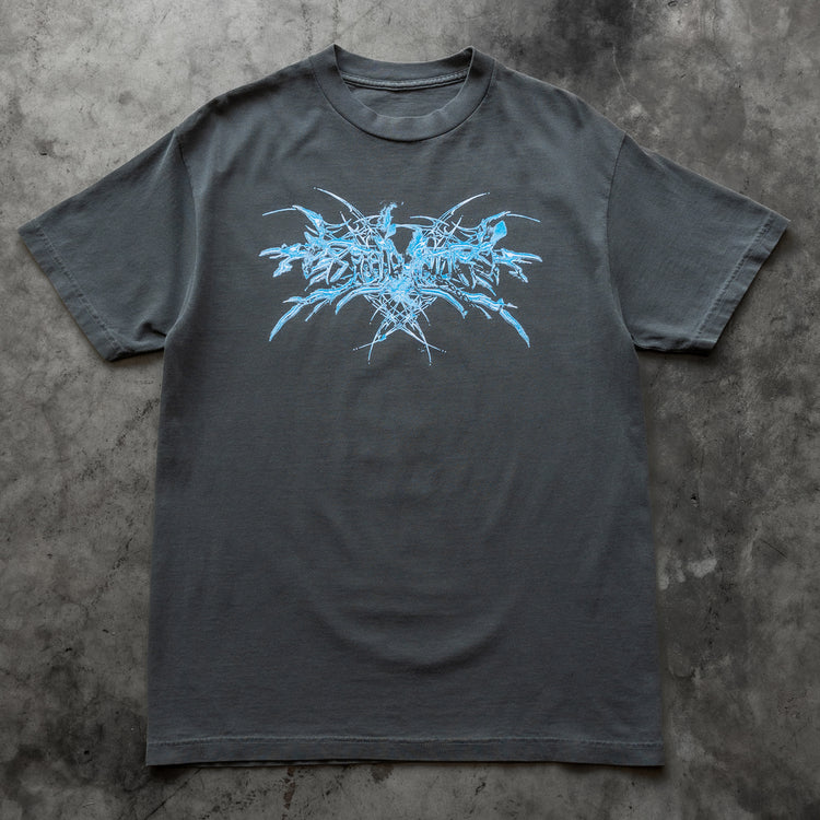 CYBERSPINE V2 TEE VINTAGE BLACK