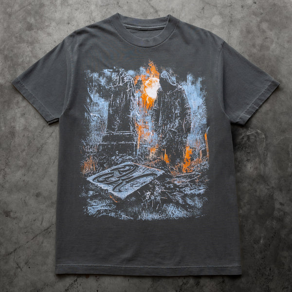 GRAVE WATCHER TEE VINTAGE BLACK - Second Image