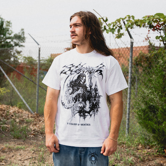 8 YEAR REAPER TEE WHITE